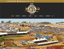 Tablet Screenshot of hangtownmx.com